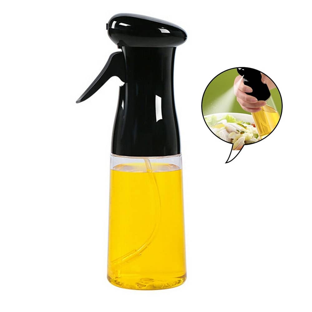 210ML Olive Oil Spray BBQ Cooking Kitchen Baking Olive Oil Sprayer Oil Spray Empty Bottle Vinegar Bottle Oil Dispenser Salad