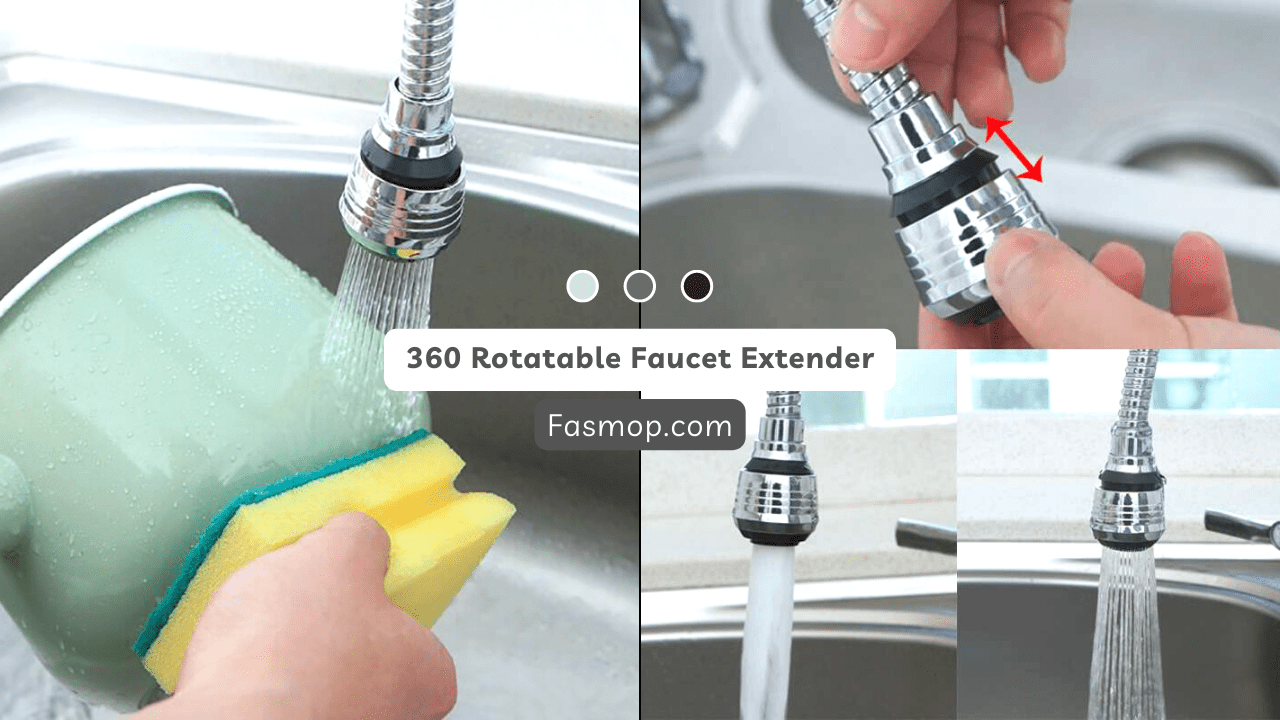 Great feature of this gadget is its high-pressure water flow. This helps to quickly and efficiently rinse away dirt and debris from your dishes, fruits, and vegetables. Plus, the increased water pressure can help you save time and water, which is good for both the environment and your wallet.