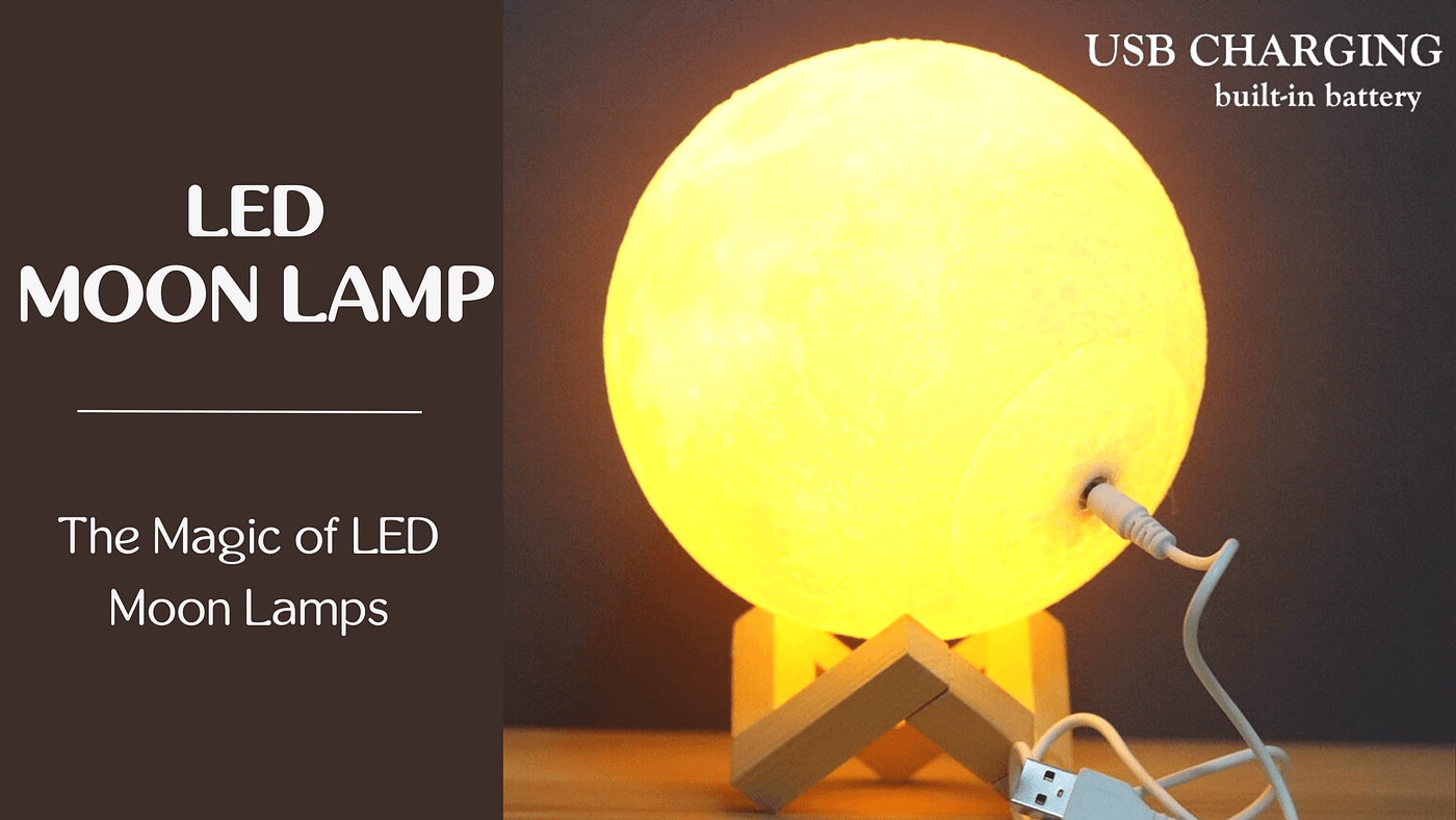 LED moon lamps are more than just a night light. They hold a special kind of magic that can benefit both your physical and mental health. They can improve your sleep, enhance your mood, stimulate your creativity, connect you with nature, and create a unique atmosphere in any room.