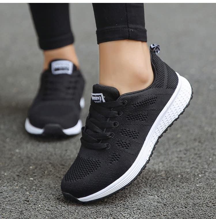 Women Sneakers Shoes Fashion Outdoor Women's Sneakers Breathable Platform Sneakers Trainers Ladies Shoes Flat Mujer Shoes Woman