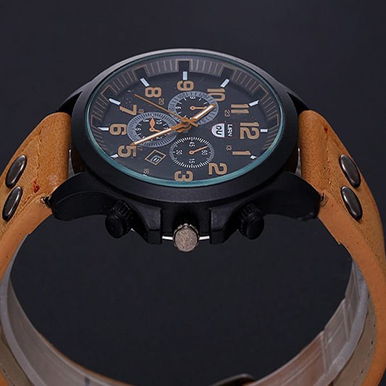 Men's Quartz Watch Fashion Simple Business Belt Quartz Watch