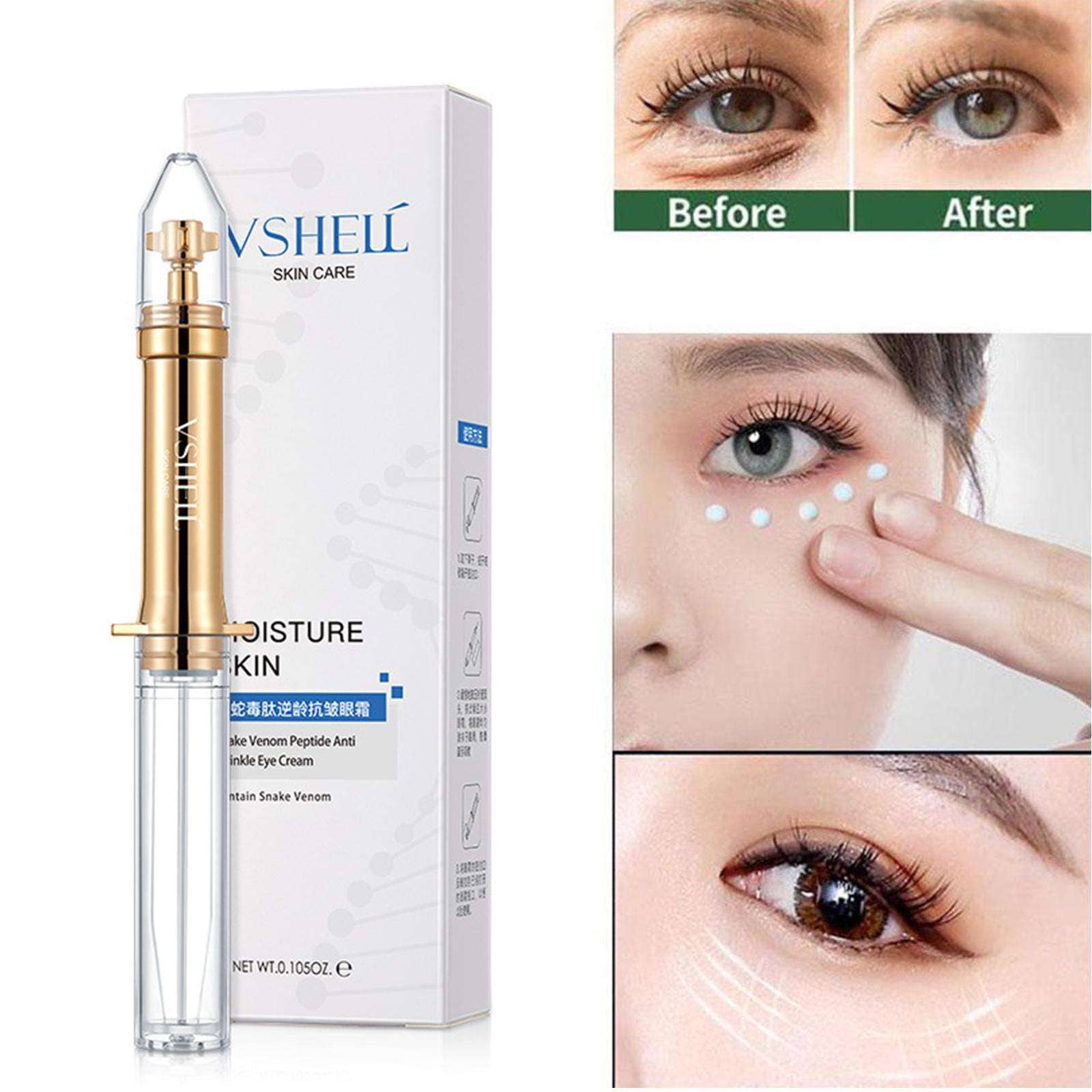 Instant Lifting Liquid Pump Eye Cream Anti Puffiness Wrinkles Effect Long Lasting Remove Eye Bag Dark Circles Fine Lines