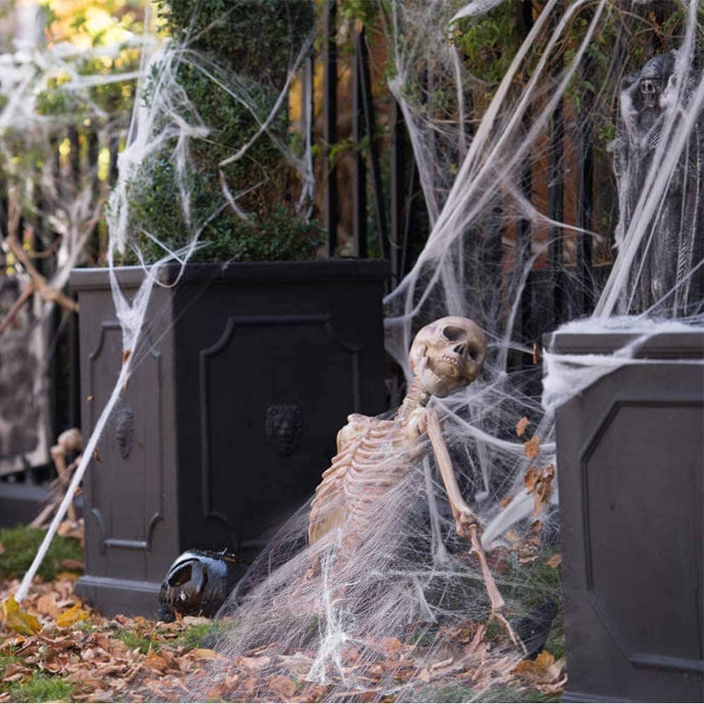 Halloween Hanging Skull Ghost Haunted House Decoration Horror Props Halloween Party Pendant Indoor Outdoor Home Door Bar Decor