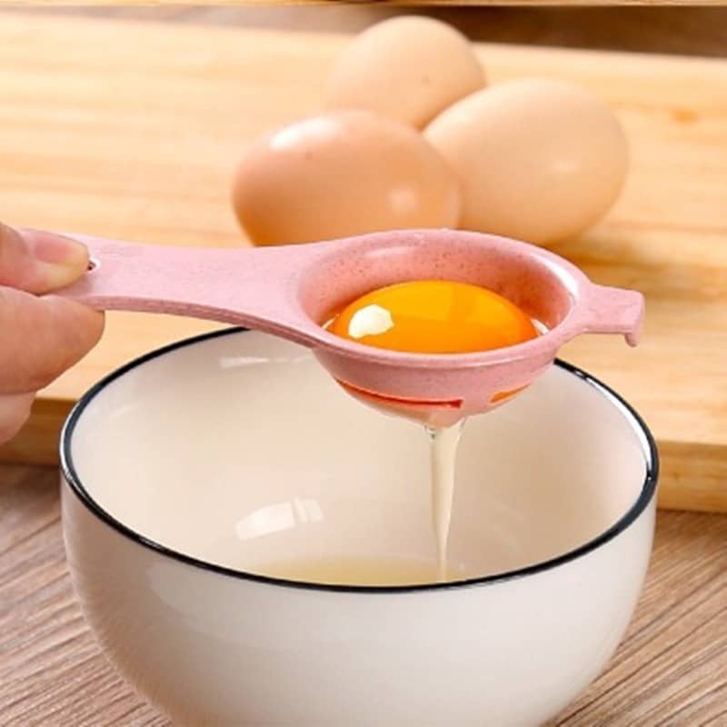Stem Egg Separator White and Yolk Filter Kitchen Baking Separator Tool