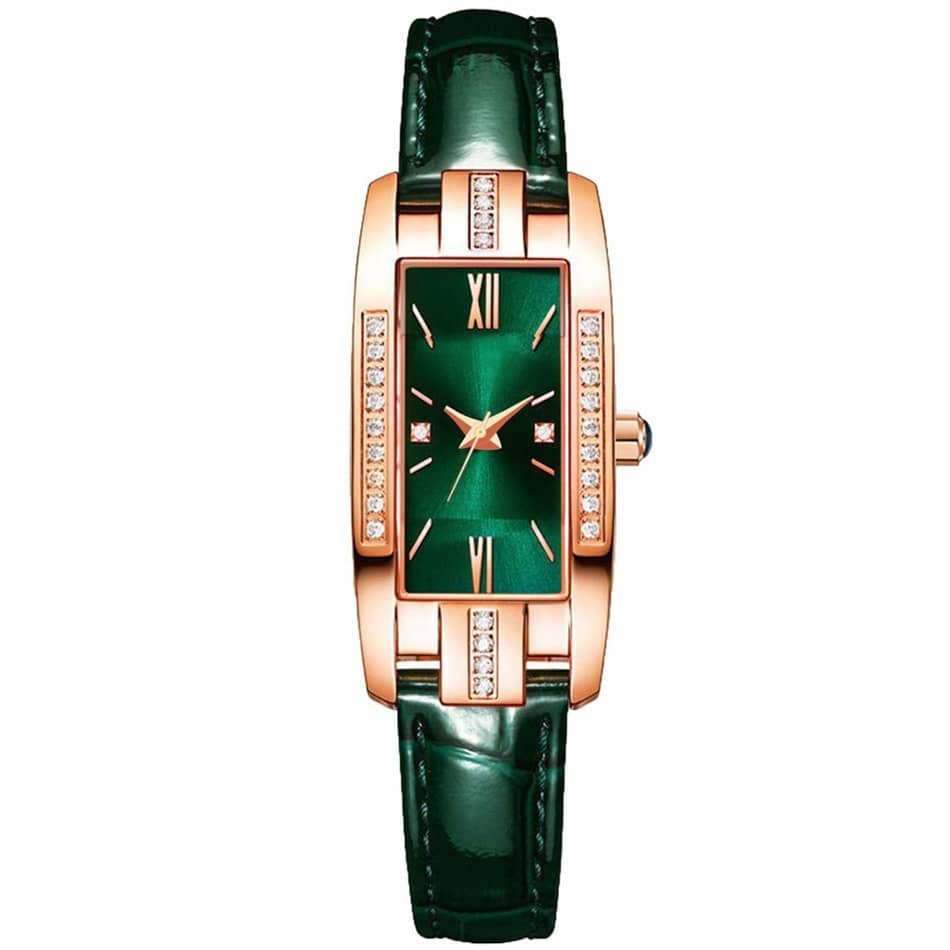 Fashion Xiaohong Strap Diamond Square Watches Women Watch Elegant Retro Women's Watch Decorative Wrist Watch reloj mujer