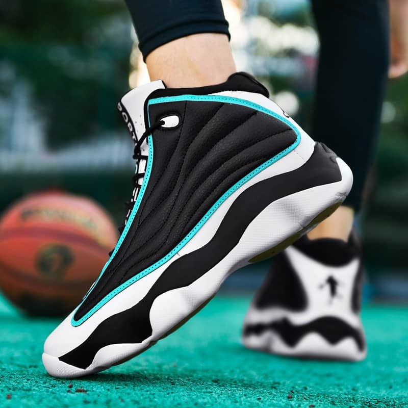 High Quality Basketball Shoes Men Sneakers Boys Basket Shoes Autumn High Top Anti-slip Outdoor Sports Shoes Trainer Women Summer