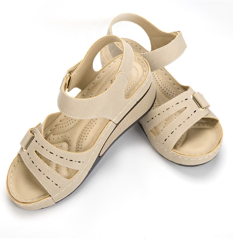 Women Sandals Soft Bottom Wedge Heels Sandals Summer Shoes Women Platform Sandalias Mujer Elegant Wedges Shoes For Women Tacon