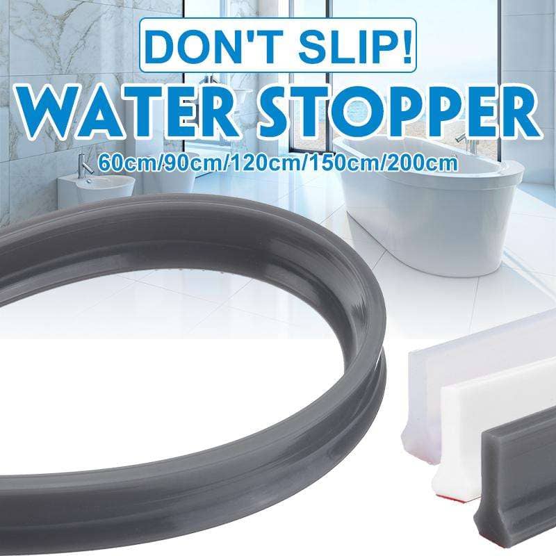 30 mm height Bathroom Water Stopper Water Partition Dry&Wet Separation Flood Barrier Rubber Dam Silicon Water Blocker Don't Slip
