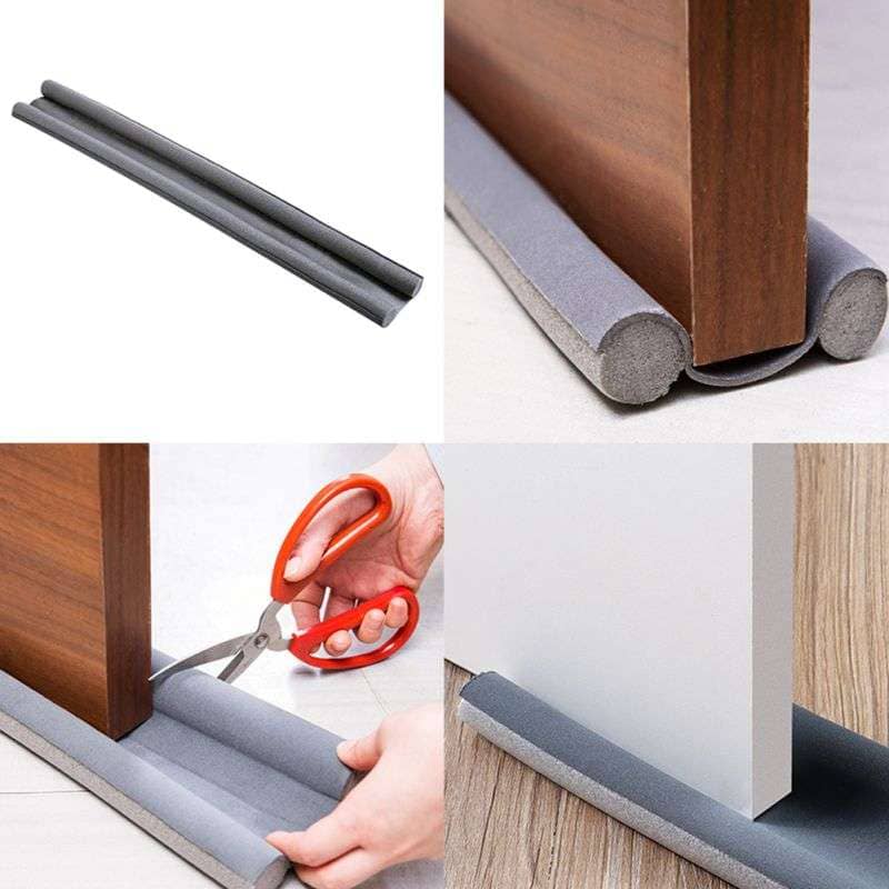 Flexible Door Bottom Sealing Strip Sound Proof Noise Reduction Under Door Draft Stopper Dust Proof Window Weather Strip freeship
