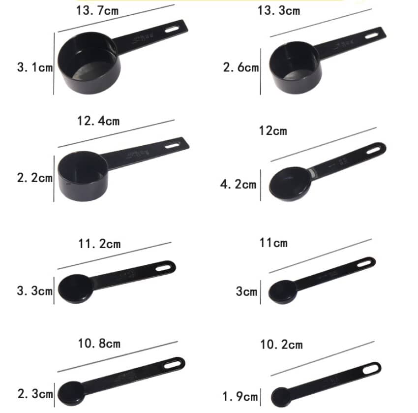 5/10pcs Measuring Tools Kitchen Measuring Spoons Teaspoon Sugar Scoop Cake Baking Flour Measuring Cups Kitchen Measuring Spoons