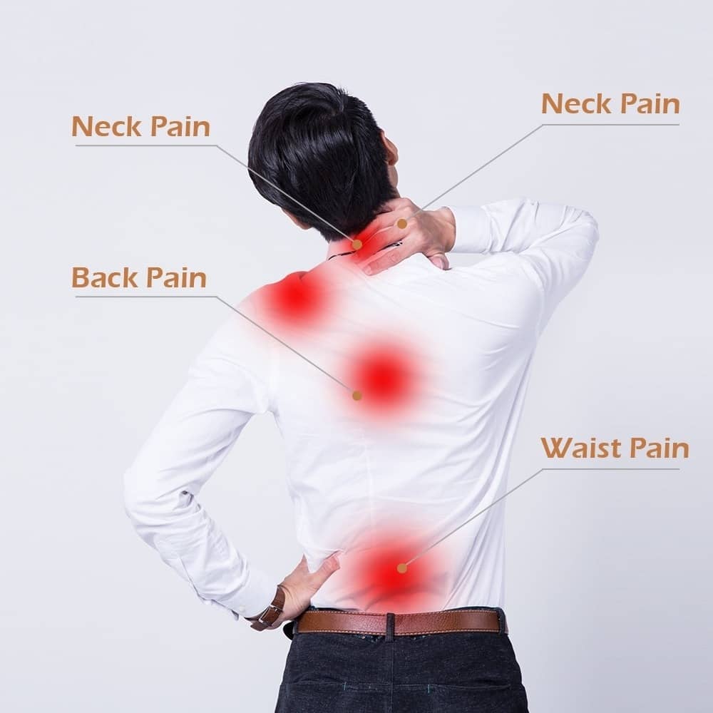 U Shape Electrical Shiatsu Back Neck Shoulder Body Massager Infrared Heated 4D Kneading Car/Home Massage Shawl Device