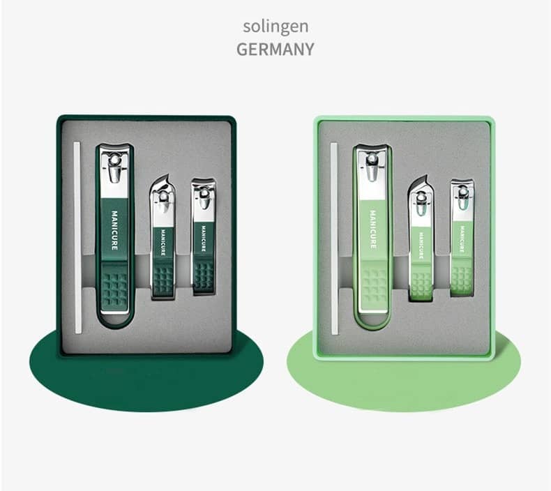 Germany nail clipper set a full set of new high-grade men and women on special nails cut nail clippers pedicure tool boxes