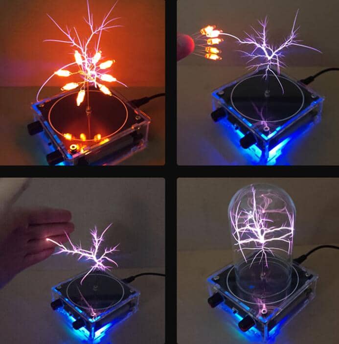 Bluetooth Music Tesla Coil Arc Plasma Loudspeaker Wireless Transmission Science Education Experimental Products diy electronic