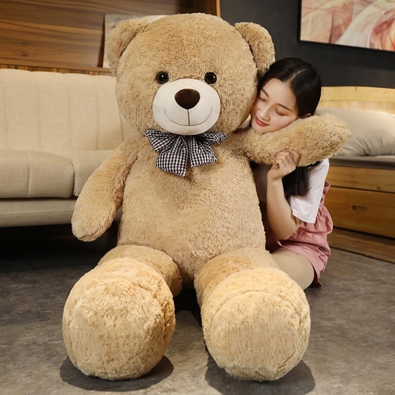 High Quality Giant American Bear Plush Doll Soft Stuffed Animal Teddy Bear Toys Kids Girls Valentine Birthday Gift Room Decor
